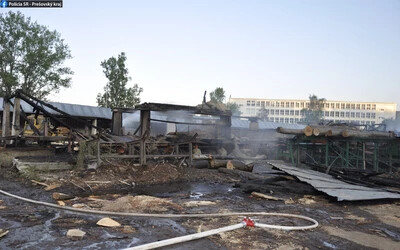 Porig égett a fafeldolgozó, 400 ezer eurós a kár (+KÉPEK!)