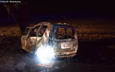 Szörnyű: A balesetet szenvedett autóban már csak a sofőr megégett holttestét találták