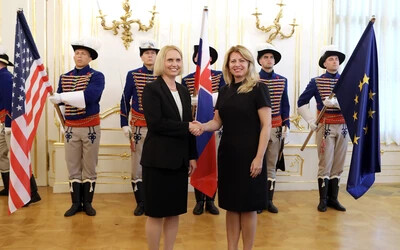 Čaputová fogadta az új amerikai nagykövetet 