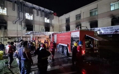 Számos halálos áldozatot követelt egy bagdadi kórháztűz