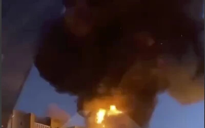Lakott területre zuhant egy orosz harci repülőgép Oroszországban