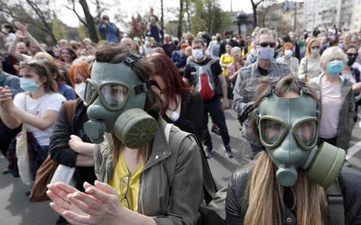 Több ezren vettek részt Szerbiában egy környezetvédelmi tüntetésen