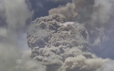 La Soufriére vulkán