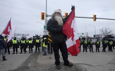 kanada tüntetés