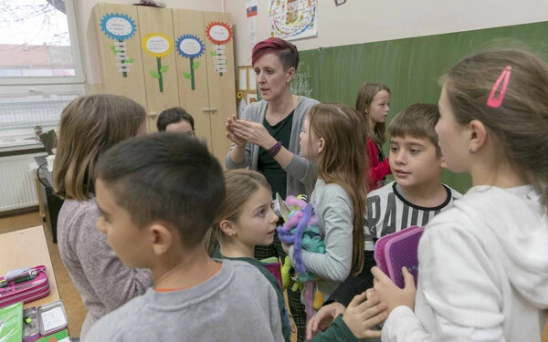 A magyar kormány a szlovákiai magyar óvodákat, iskolákat látogató gyerekek után adott támogatást a mostani 57 euróról hozzávetőlegesen 253 euróra emeli (Somogyi Tibor felvétele)
