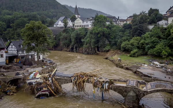 németország áradások
