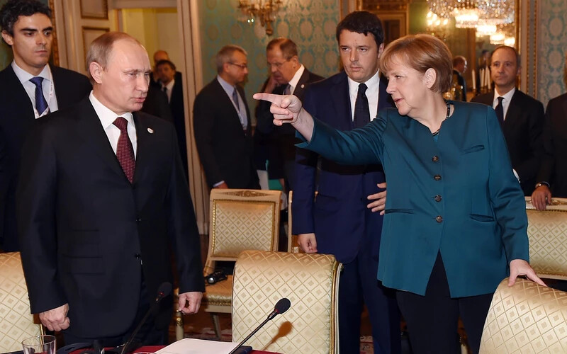 Merkel-Putyin