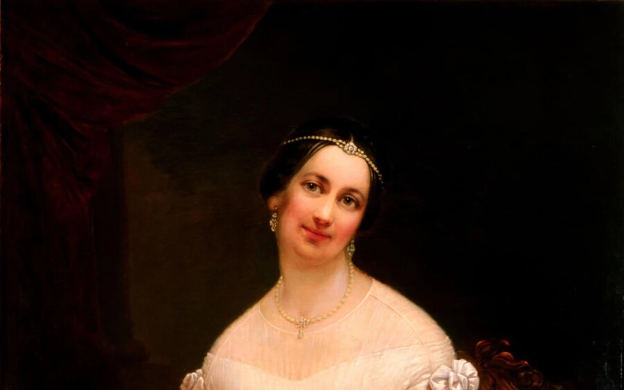 Julia Tyler, 1844–1845 (Francesco Anelli)