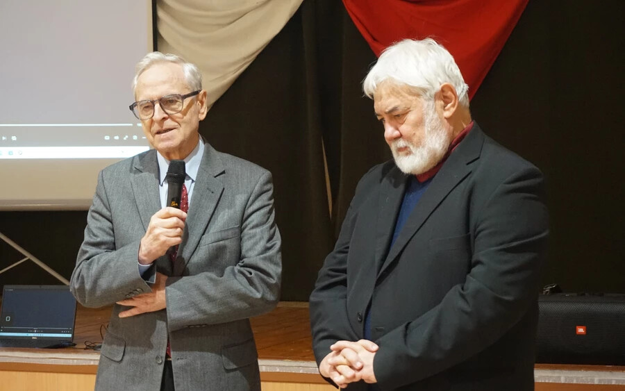Balról: Grzegorz Łubczyk és Molnár Imre (Vataščin Péter felvétele)