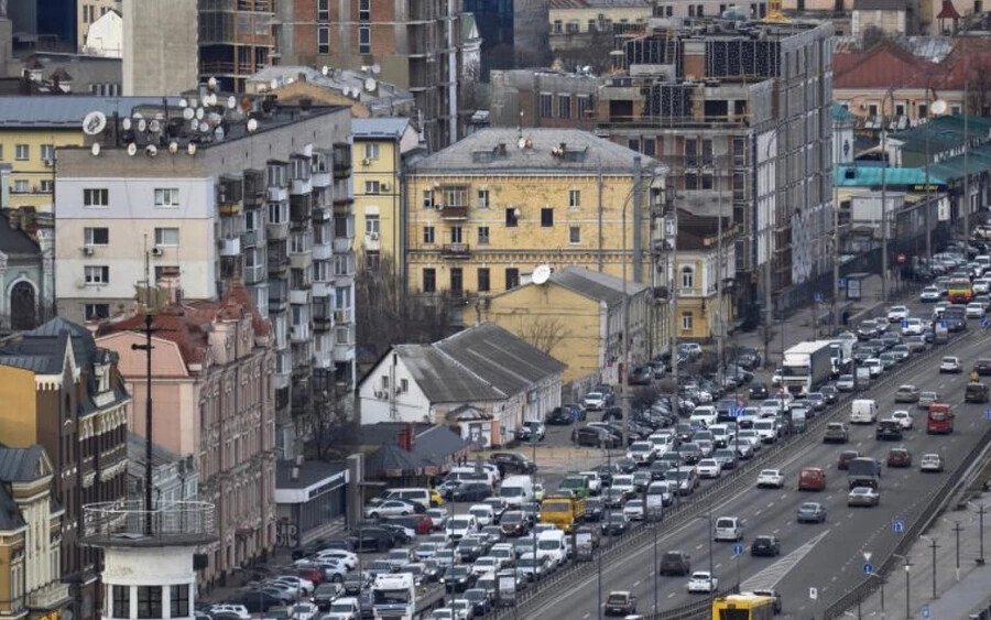 Kijevből menekülnek a lakosok