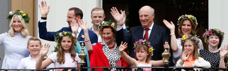 A norvég királyi család.