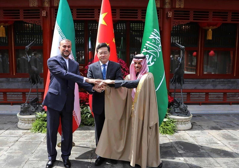 Irán-Kína-Szaúd-Arábia
