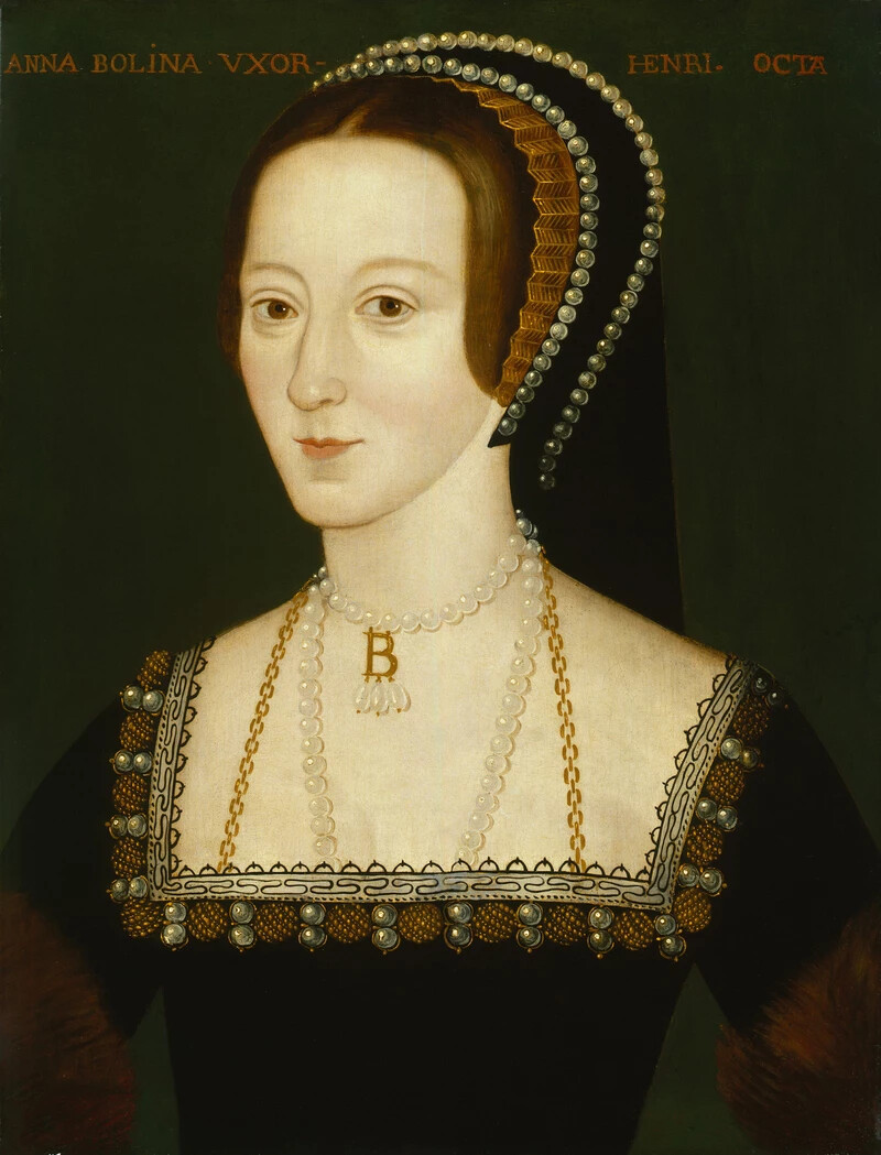 Boleyn Anna feltételezett portréja, ismeretlen festő műve