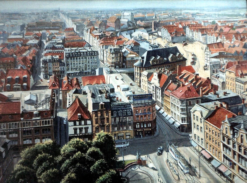 Königsberg belvárosa a háború előtt