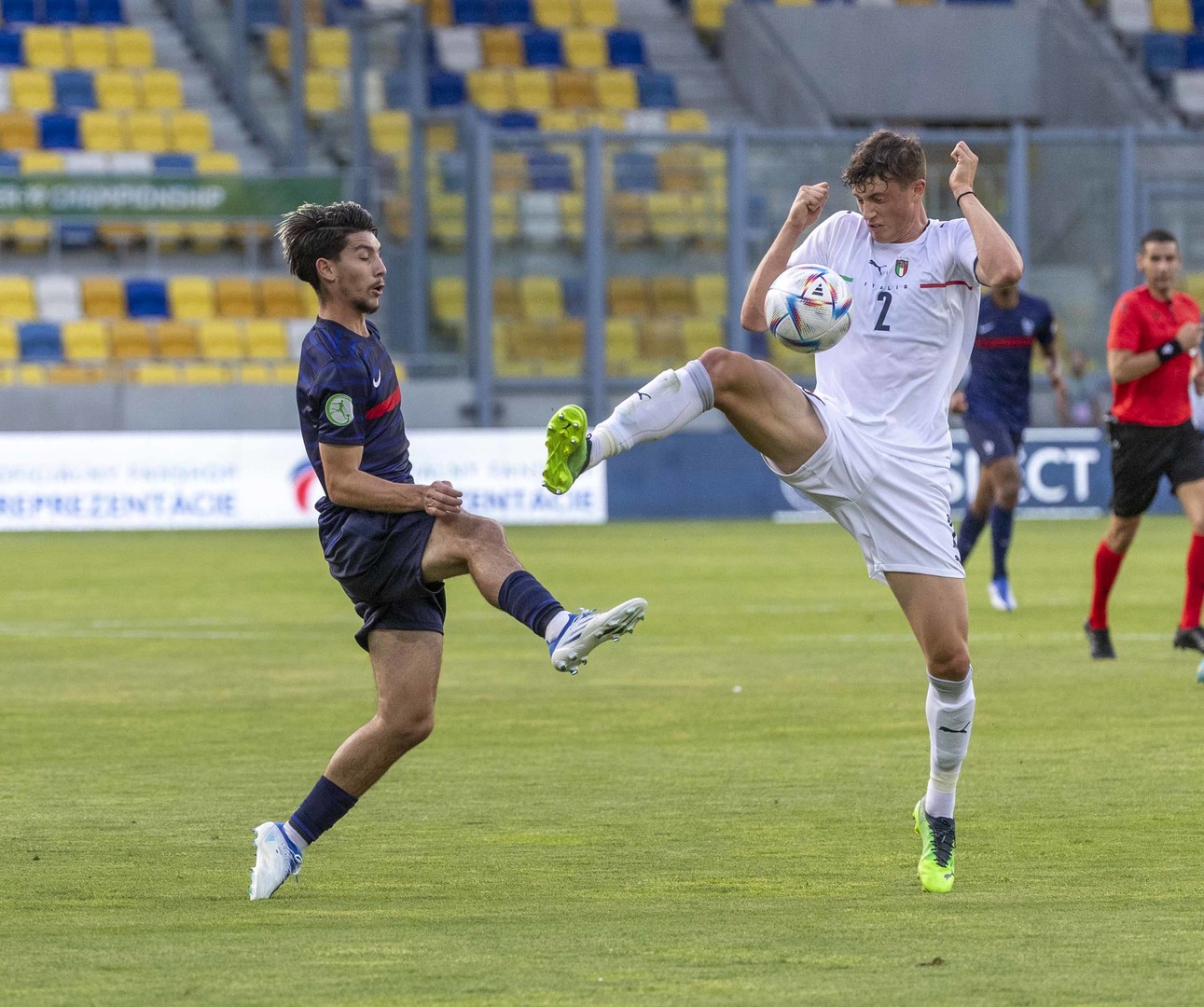 Öt gól és remek iram az U19-es foci-Eb dunaszerdahelyi csoportrangadóján