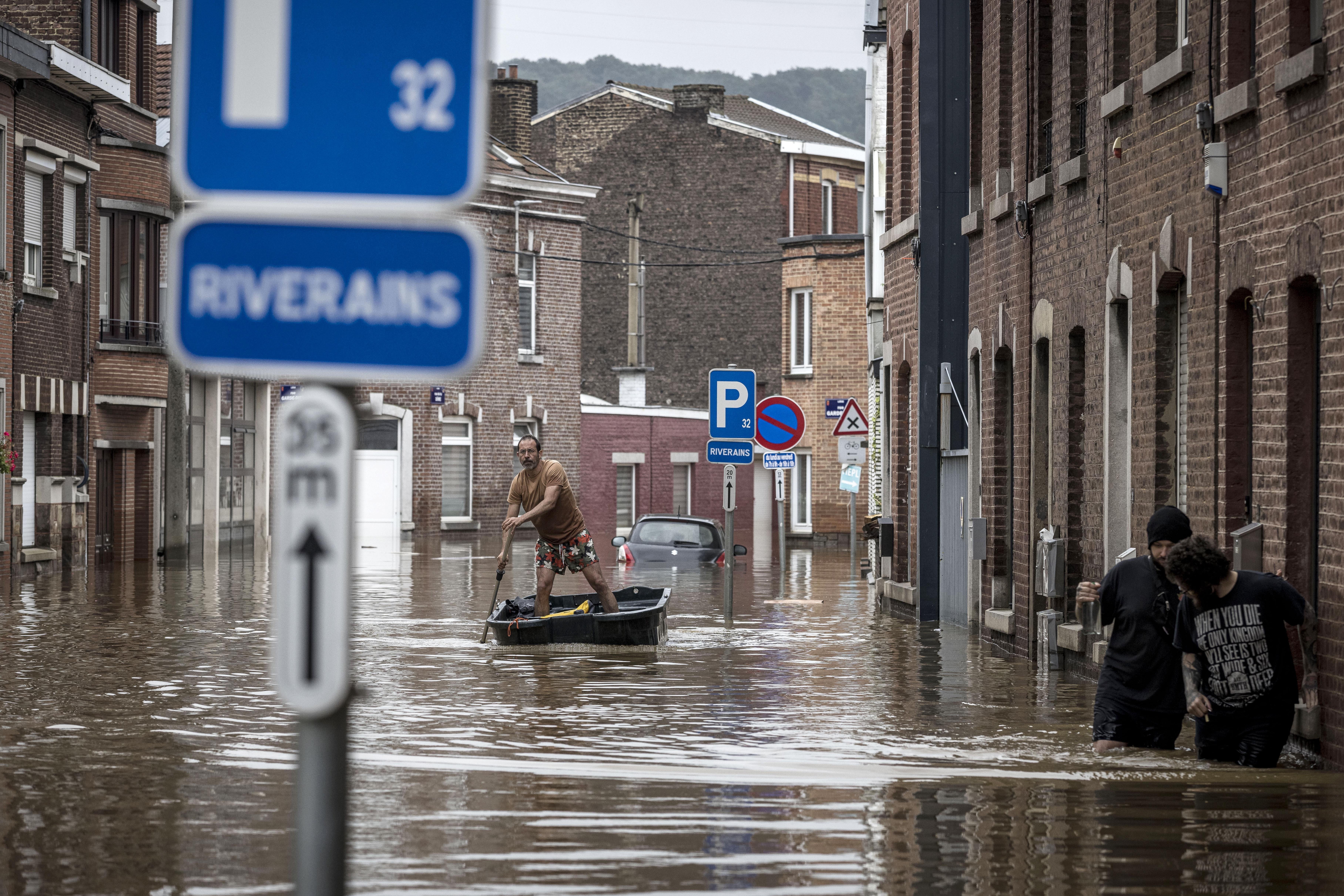 Belgium árvíz