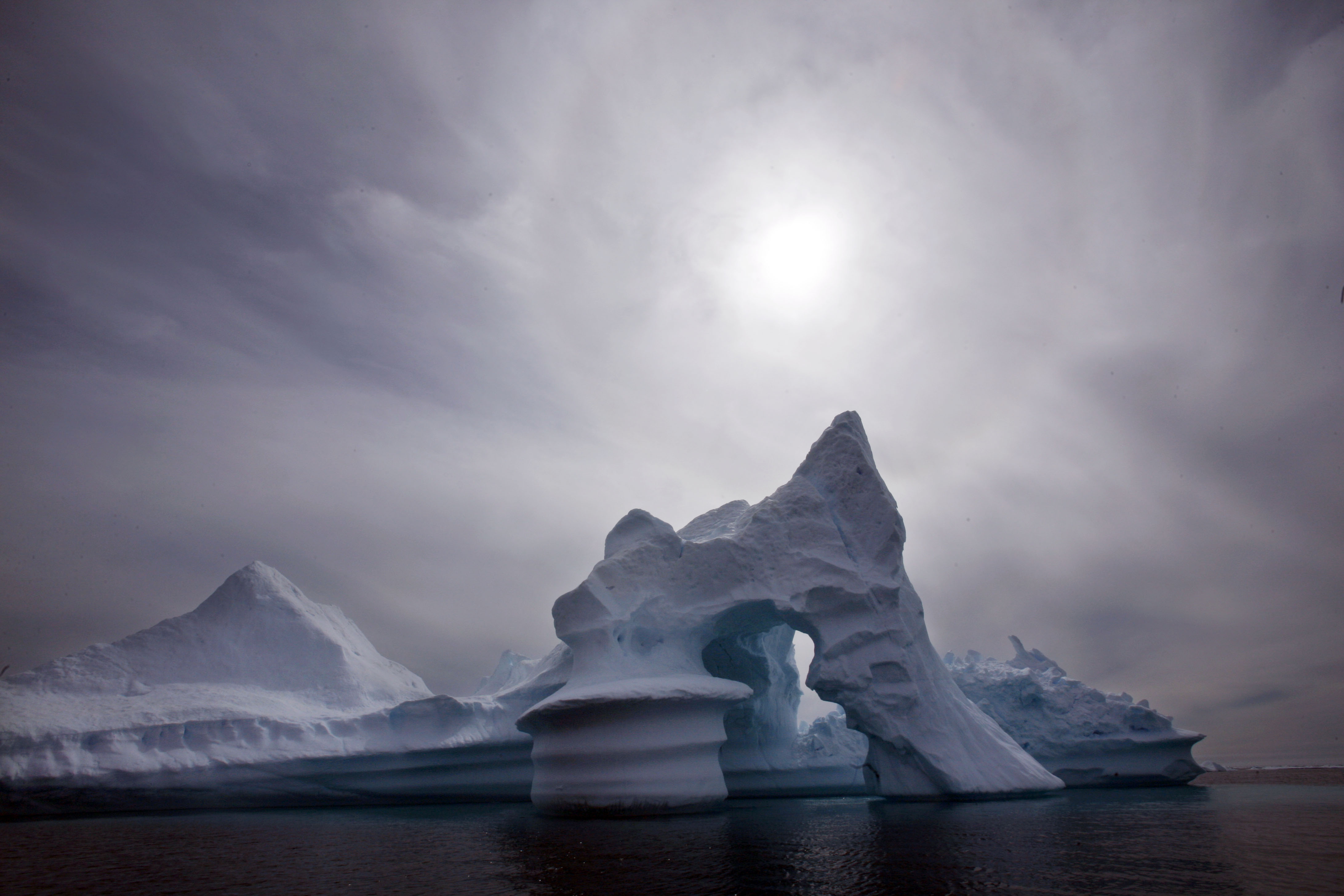Északi-sark tasr gleccser arktisz