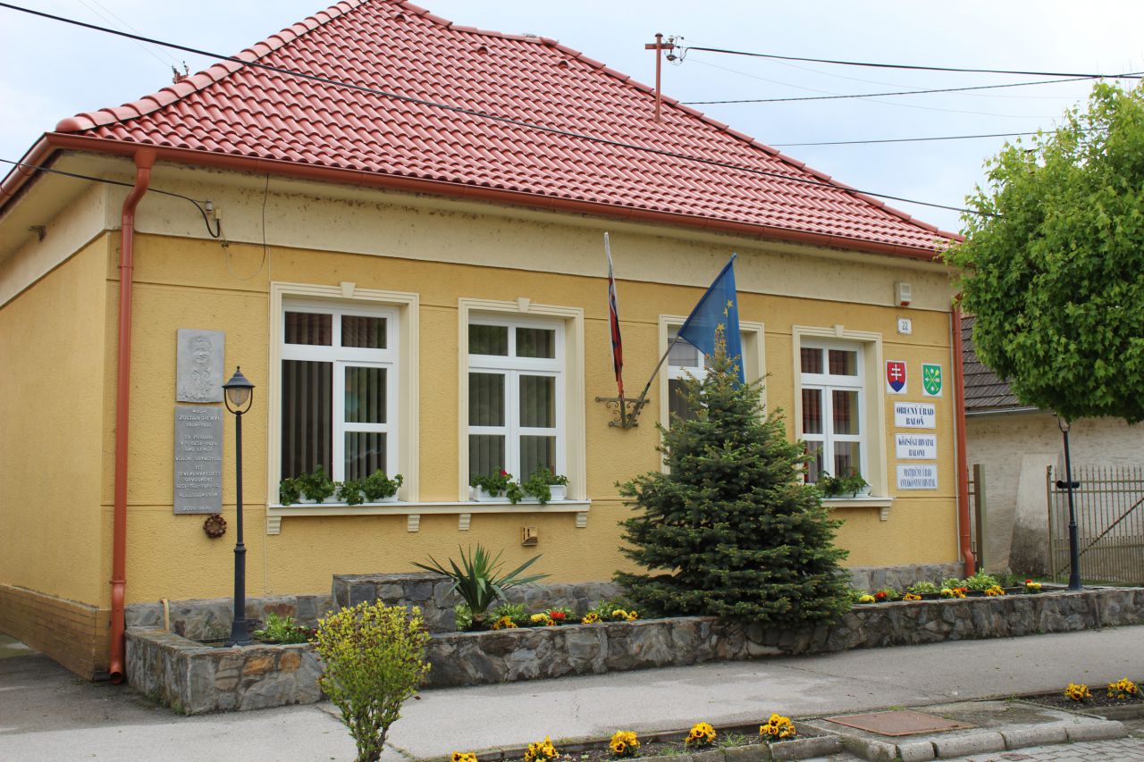 Községi hivatal (Forrás: Balony község képarchívum)