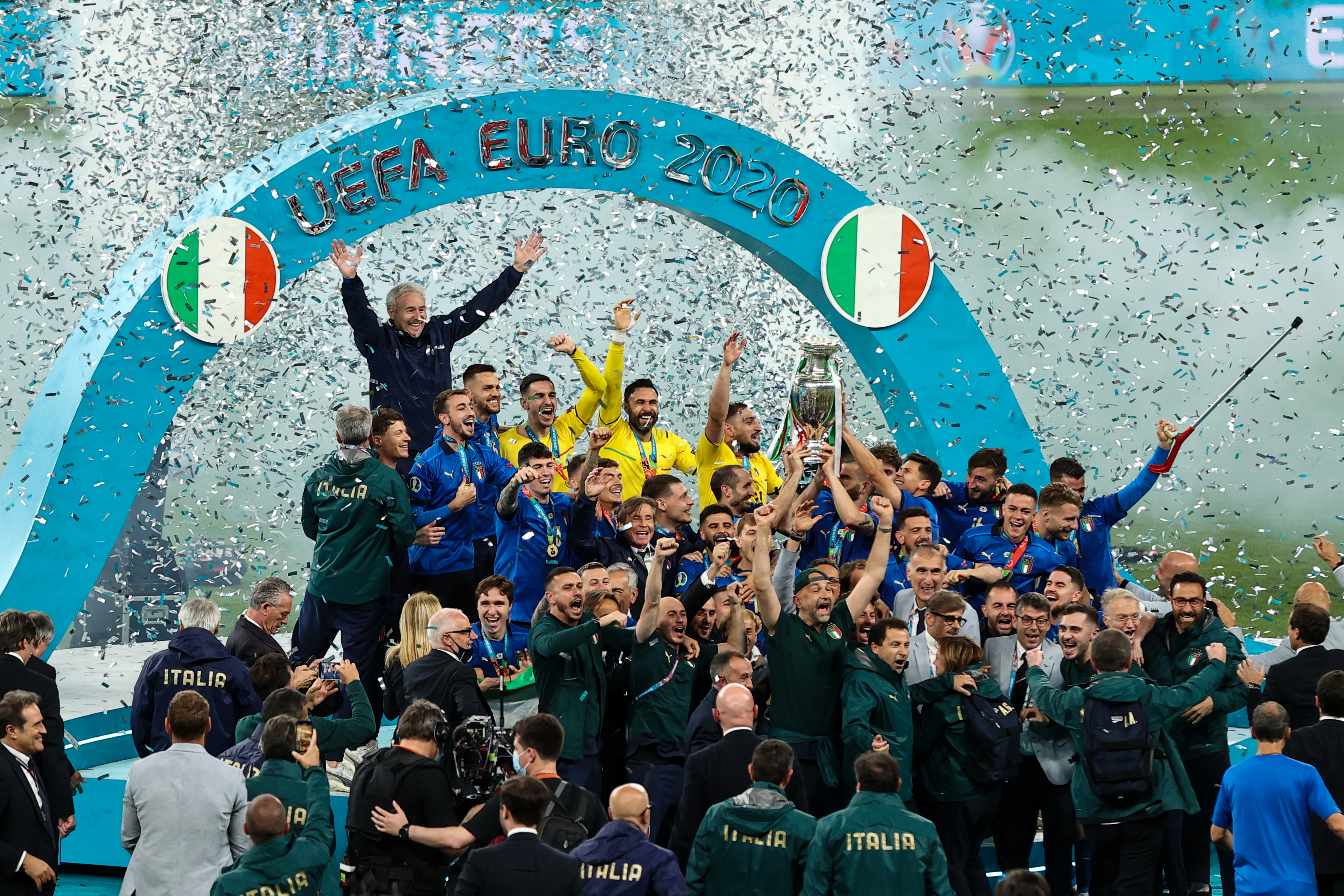 Olaszország nyerte az Európa-bajnokságot