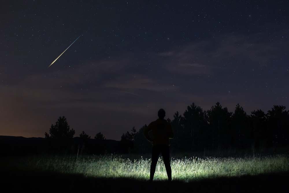 csillaghullás távcső meteor