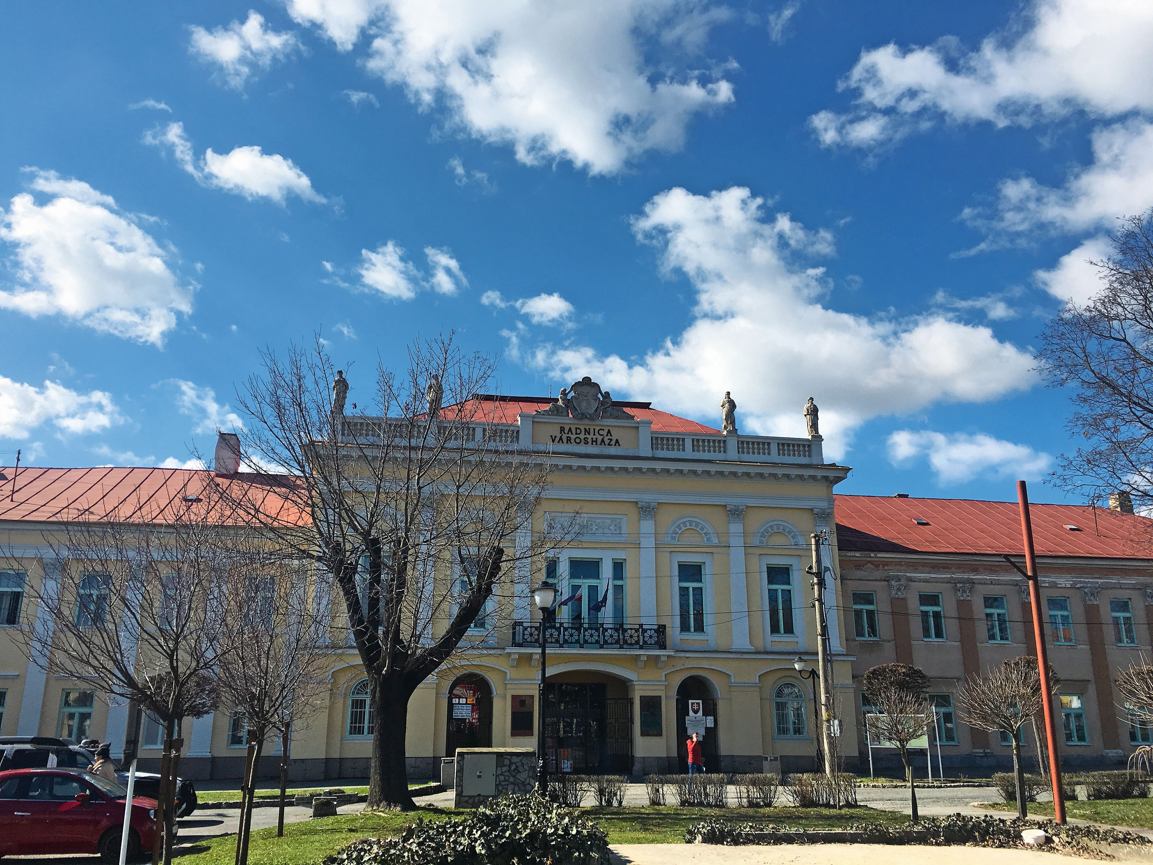 Az ipolysági városháza (Fotó: Monika Mikulcová)