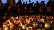 A pozsonyi gázolás áldozataira emlékeztek kedd este Pozsonyban (FOTÓK)