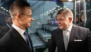 Szijjártó Péter (Fidesz) magyar külügyminiszter és Robert Fico
