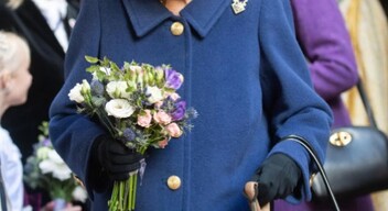 Október 12-én a királynő a westminsteri apátságba ment, ahol 2003 óta először mutatkozott járóbottal. 