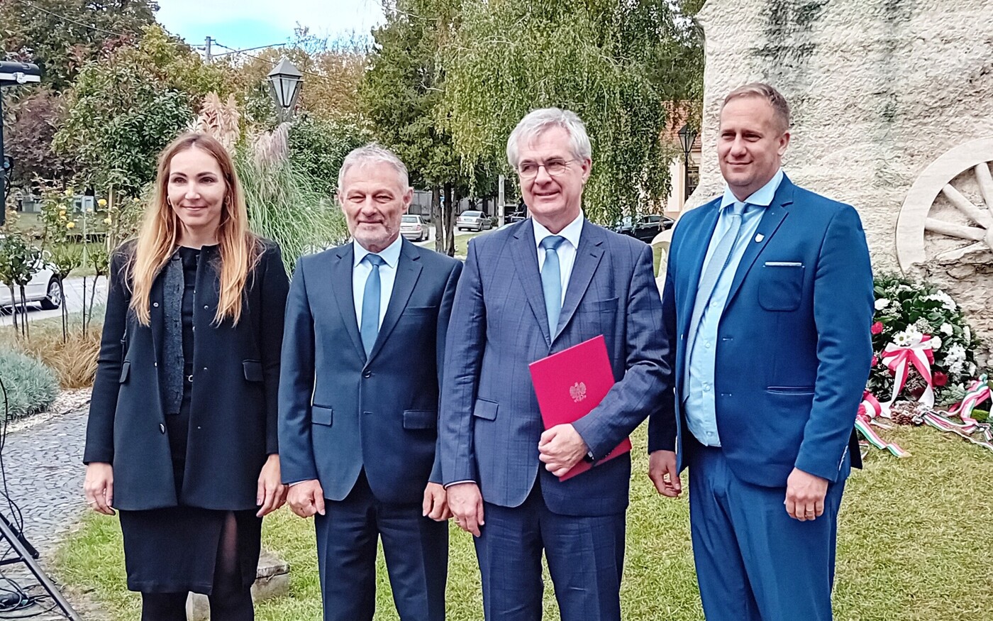 Európát és a kereszténységet védték – koszorúzás a párkányi csata évfordulóján