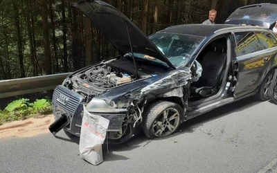 Súlyos karambol: hat ember sérült meg három autó ütközésében