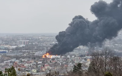 Légicsapás érte a nyugat-ukrajnai Lviv városát