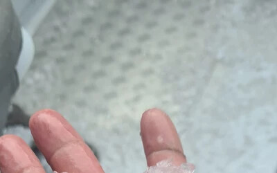 VIDEÓ: Grépfrút nagyságú jég hullott Ausztráliában