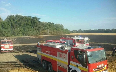13 ezer eurós kárt okozott a Nagyfödémes melletti gabonatáblán tomboló tűz