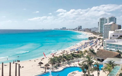 A járvány ideje alatt a mexikói Cancún az egyik legfelkapottabb nyaralóhely