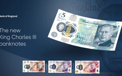Bemutatták az első, Károly királyt ábrázoló bankjegyeket