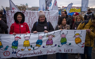 Folytatódik a pedagógussztrájk Magyarországon