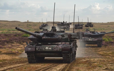 Leopard tank