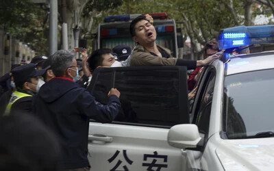 Kína koronavírus tüntetés