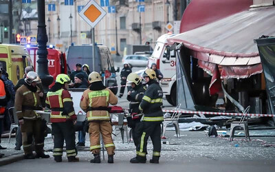 Robbanás történt egy szentpétervári kávézóban