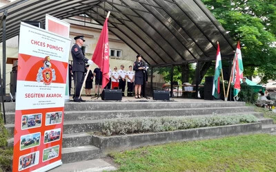 Csápai Nikoletta emlékezett vissza a legfontosabb történelmi eseményekre (A szerző felvétele)