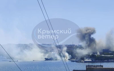 Eltalálták az ukránok az orosz fekete-tengeri flotta főhadiszállását a Krímben