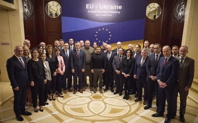 Zelenszkij: az EU-külügyminiszterek kijevi látogatása „új lépés Európa megerősítése felé”