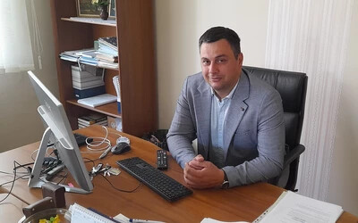Az új polgármester, JUDr. Tovaryš Krisztián újabb beruházásokat tervez (A suerző felvétele)