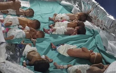 Evakuálták a koraszülötteket az es-Sifá Kórházból Gázában