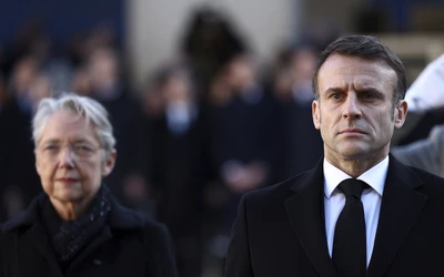 Emmanuel Macron Élisabeth Borne