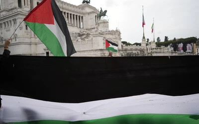 Olaszország Izrael tüntetés