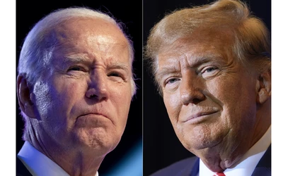 trump, biden