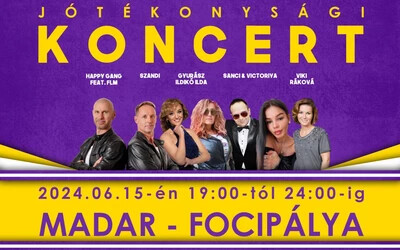 jótékonysági koncert