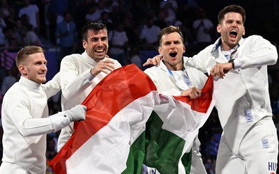 Megvan a második magyar arany – olimpiai bajnok a férfi párbajtőrcsapat