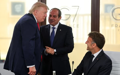 Emmanuel Macron Donald Trump